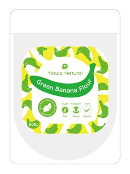 Yo(u)'s Natural Green Banana Flour 250g(グリーンバナナフラワー)